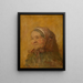 Anne alte Frau - Evert Larock — gerahmtes Bild an der Wand