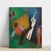 Reproduktion des Gemäldes Exekution - Nils Dardel