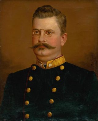 FJ Dyck - Portrait of a Man in Uniform.webp