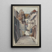 Passage des Patriarches donnant sur la rue Mouffetard et la rue des Patriarches - F. Seguin — gerahmtes Bild an der Wand