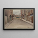 Rue Franquet - F. Seguin — gerahmtes Bild an der Wand