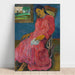 Reproduktion des Gemäldes Faaturuma (melancholisch) - Paul Gauguin