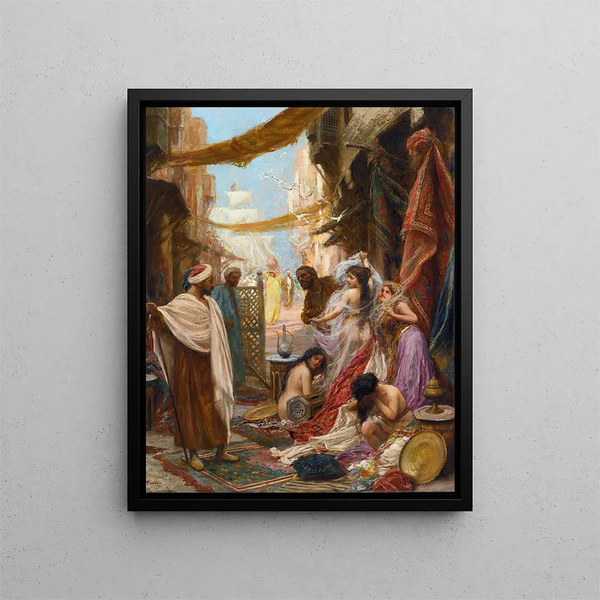 Der Beute der Piraten - Fabio Fabbi — gerahmtes Bild an der Wand