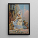 Le voile bleu - Fabio Fabbi — gerahmtes Bild an der Wand