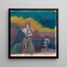 Fantasie nocturne - Karl Wiener — gerahmtes Bild an der Wand