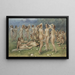 Allegorie des Frühlings - Fausto Zonaro — gerahmtes Bild an der Wand