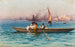 Amusement sur le caïque - Fausto Zonaro — Ansicht des Kunstwerks