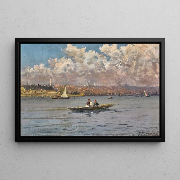 Fausto Zonaro - Constantinople From The Bosphorus.webp