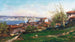 Istanbul-Gemälde an den Hängen von Şehzadebaşı - Fausto Zonaro — Ansicht des Kunstwerks