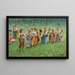 La Queue du Diable - Fausto Zonaro — gerahmtes Bild an der Wand
