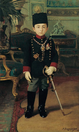 Fausto Zonaro - Prince Abdrrahim Efendi.webp