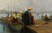 Le Bateau - Fausto Zonaro — Ansicht des Kunstwerks
