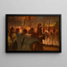 Der zehnte Muharram - Fausto Zonaro — gerahmtes Bild an der Wand