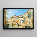 Haus von Tintoret in Venedig - Federico del Campo — gerahmtes Bild an der Wand
