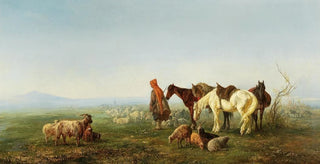 Fedor Theodor Iljitch Baikoff - A shepherd in the Caucasus.webp