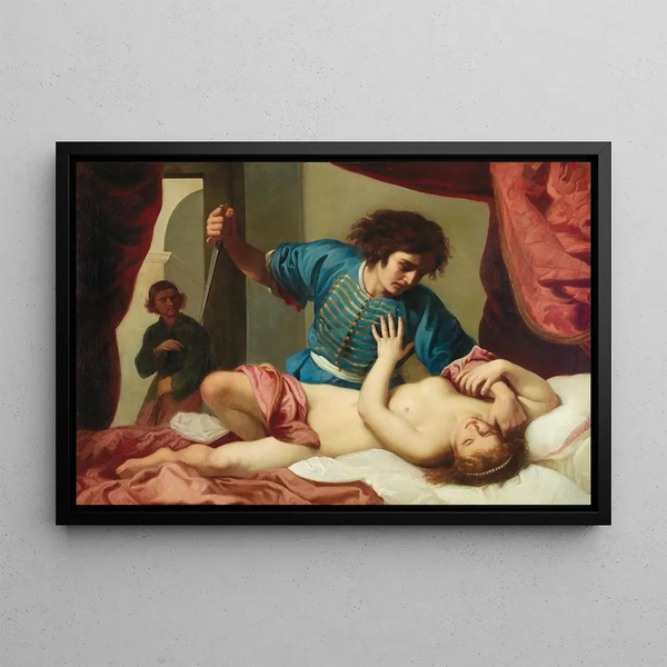 Felice Ficherelli - Tarquinius and Lucretia.webp
