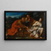 Suzanne et les vieillards - Felice Torelli — gerahmtes Bild an der Wand