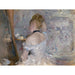 Reproduktion des Gemäldes Frau bei ihrer Toilette - Berthe Morisot