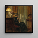 Frau nackt - Carl Holse — gerahmtes Bild an der Wand
