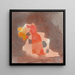 Frau, die sich nach hinten lehnt - Paul Klee — gerahmtes Bild an der Wand