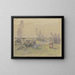 Kinder am Bach - Ferdinand Balzer — gerahmtes Bild an der Wand