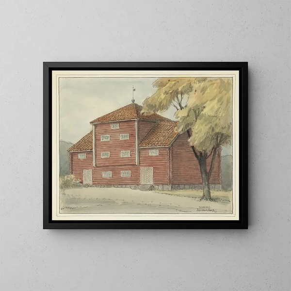 Nhamar - Ferdinand Boberg — gerahmtes Bild an der Wand