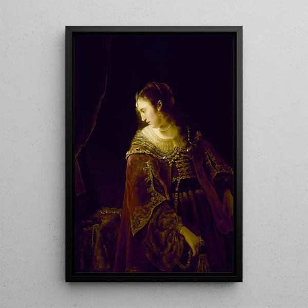 Ferdinand Bol - Woman at her Dressing Table.webp
