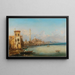 Motiv von Venedig - Ferdinand Bonheur — gerahmtes Bild an der Wand