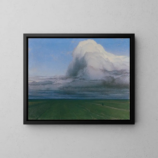 Der Reisende - Ferdinand Brunner — gerahmtes Bild an der Wand