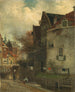 Stadtlandschaft Gemälde - Ferdinand Carl Sierich — Ansicht des Kunstwerks