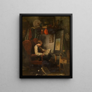 Ferdinand De Braekeleer II - Young Artist in a Studio.webp