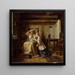 Der Genesende - Ferdinand Fagerlin — gerahmtes Bild an der Wand