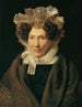Alte Frau mit weißem Bandmütze - Ferdinand Georg Waldmüller — Ansicht des Kunstwerks
