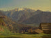 Ansicht des Dachstein mit dem Hallstätter See vom Hütteneckalpe bei Ischl - Ferdinand Georg Waldmüller — Ansicht des Kunstwerks