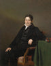 Portrait von Sigmund Caspar Fischer - Ferdinand Georg Waldmüller — Ansicht des Kunstwerks
