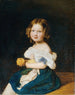 Emilie Werner, das Mädchen des verheirateten Paares Johann und Magdalena Werner - Ferdinand Georg Waldmüller — Ansicht des Kunstwerks