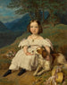 Julia Comtesse Apraxine - Ferdinand Georg Waldmüller — Ansicht des Kunstwerks