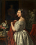 Junge Frau bei der Toilette - Ferdinand Georg Waldmüller — Ansicht des Kunstwerks