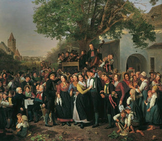 Ferdinand Georg Waldmller - Niedersterreichische Bauernhochzeit.webp