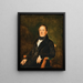 Portrait von Friedrich Eltz 1782-1855 - Ferdinand Georg Waldmüller — gerahmtes Bild an der Wand