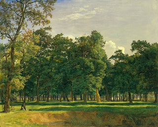Landschaft am Prater - Ferdinand Georg Waldmüller — Ansicht des Kunstwerks