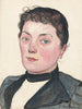 Portrait einer jungen unbekannten Berner Sennenhündin - Ferdinand Hodler — Ansicht des Kunstwerks