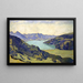 See von Thoune seit Breitlauenen - Ferdinand Hodler — gerahmtes Bild an der Wand