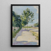 Rue de Saint-Georges - Ferdinand Hodler — gerahmtes Bild an der Wand