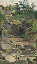 Kaskade in der Region Savoie - Ferdinand Hodler — Ansicht des Kunstwerks