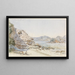 Meeresbucht bei Rio de Janeiro - Ferdinand Keller — gerahmtes Bild an der Wand