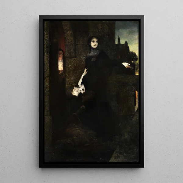 Ferdinand Keller - Romantic scene.webp