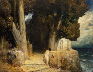 Sappho - Ferdinand Keller — Ansicht des Kunstwerks