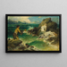 Sirenen - Ferdinand Leeke — gerahmtes Bild an der Wand