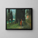 Abend in Frieden - Ferdinand Leeke — gerahmtes Bild an der Wand